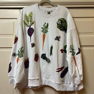 Queen of Sparkles Veggie Sweatshirt